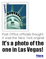 The mistake was discovered by stamp collectors.